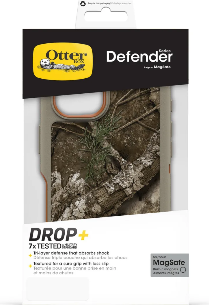 OtterBox - Defender Pro MagSafe Case for Apple iPhone 16 - Realtree Apx