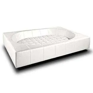 Pet Interiors Cube Faux Leather Dog Bed