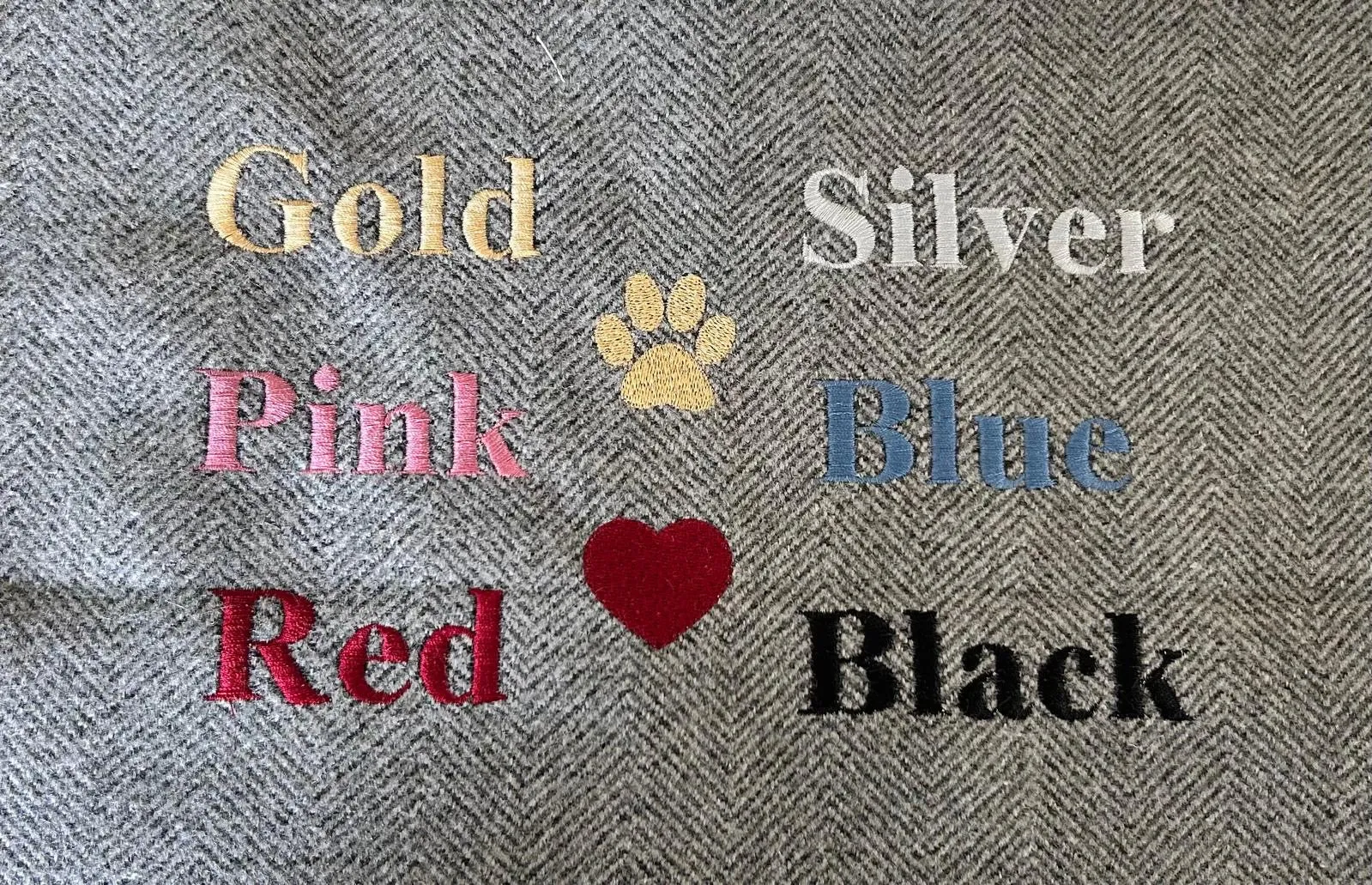 Pewter Tweed Doggy Den Bed