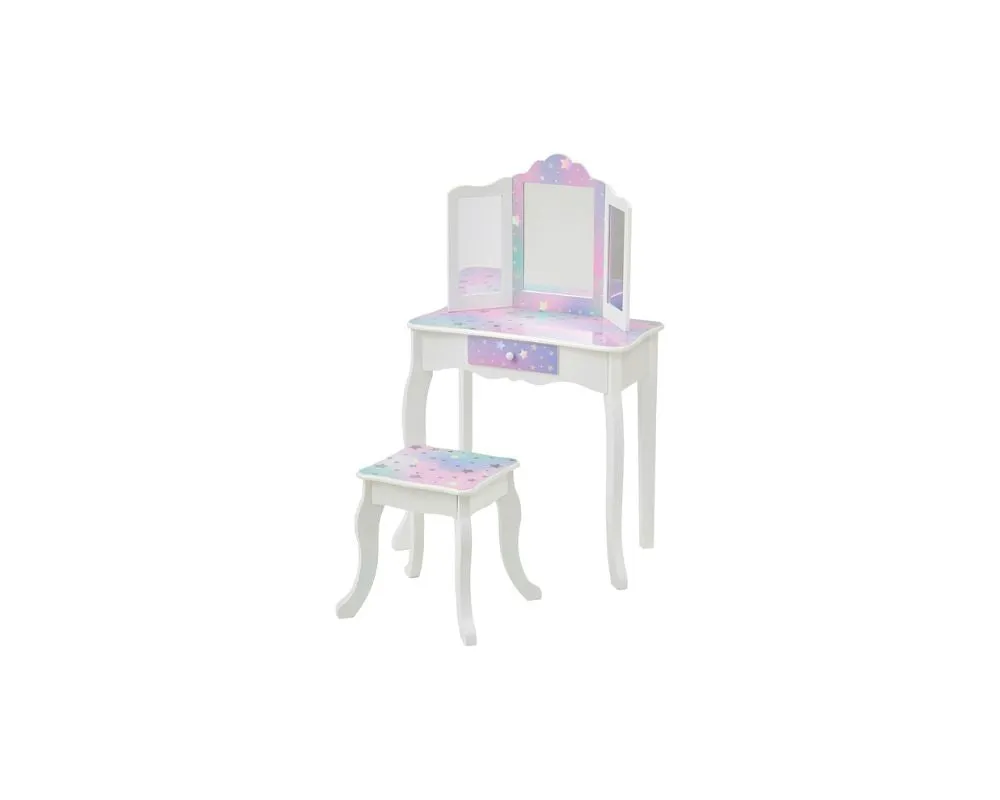Pink Sky folding Mirror kids: Reflect joy, inspire play