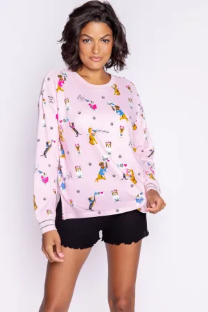 PJ Salvage Woof For Love Dogs Long Sleeve