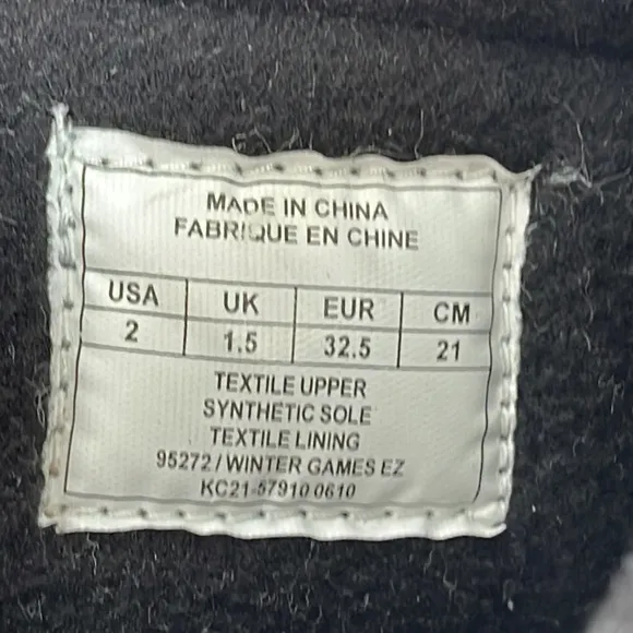 Polo Ralph Lauren snow boots Size 2