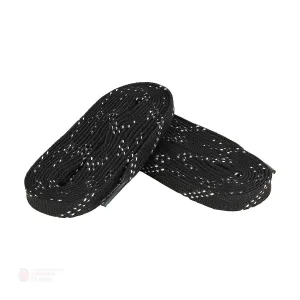 Pro Edge Molded Tip Hockey Skate Laces - Black