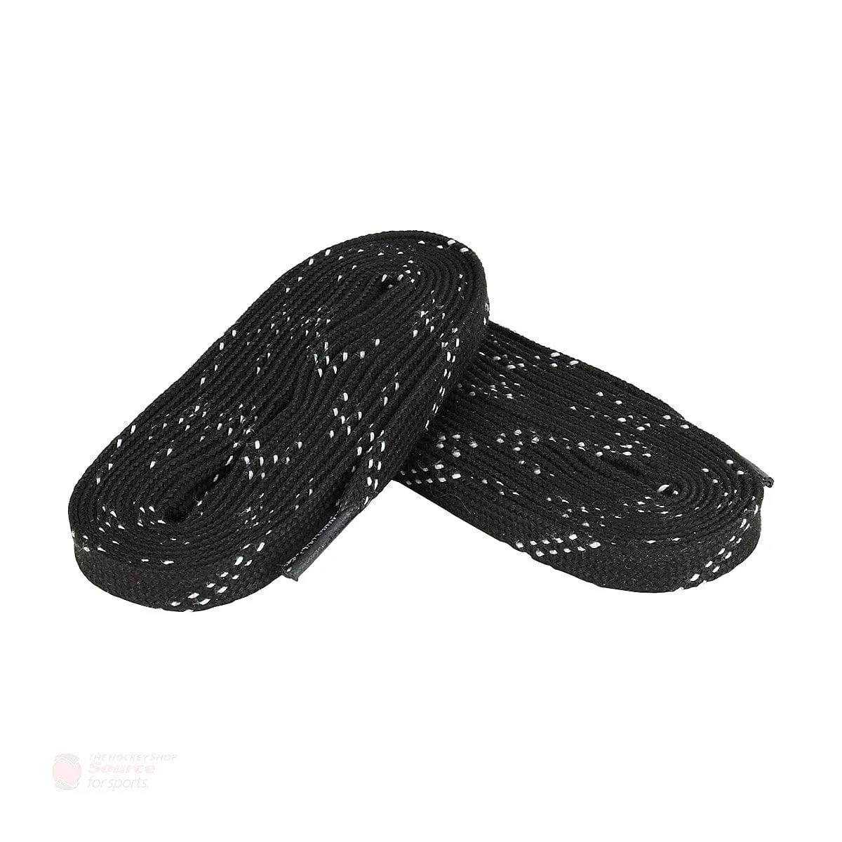 Pro Edge Molded Tip Hockey Skate Laces - Black