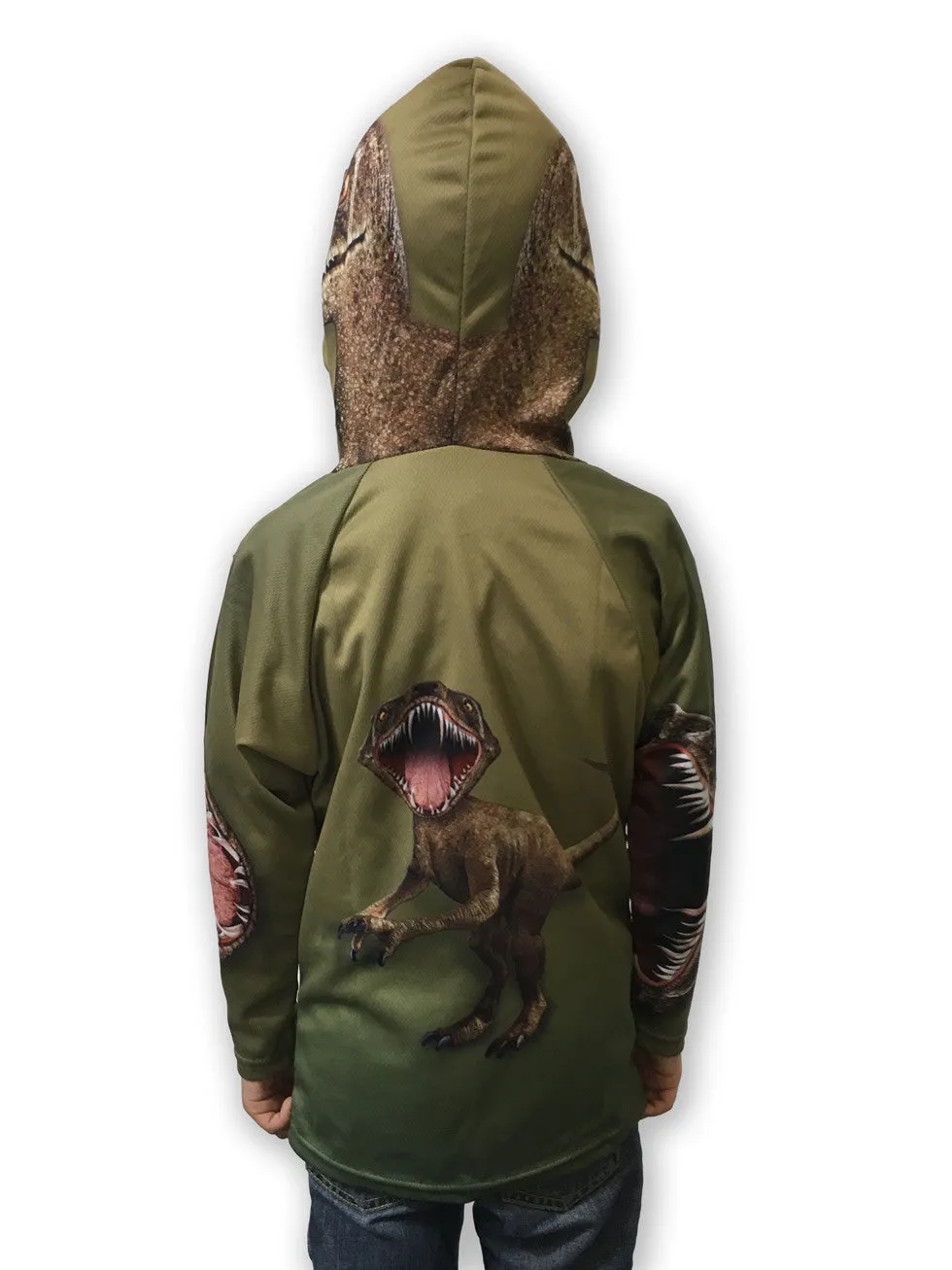 RAPTOR Dino 3D Hoodie Sport Shirt by MOUTHMAN®