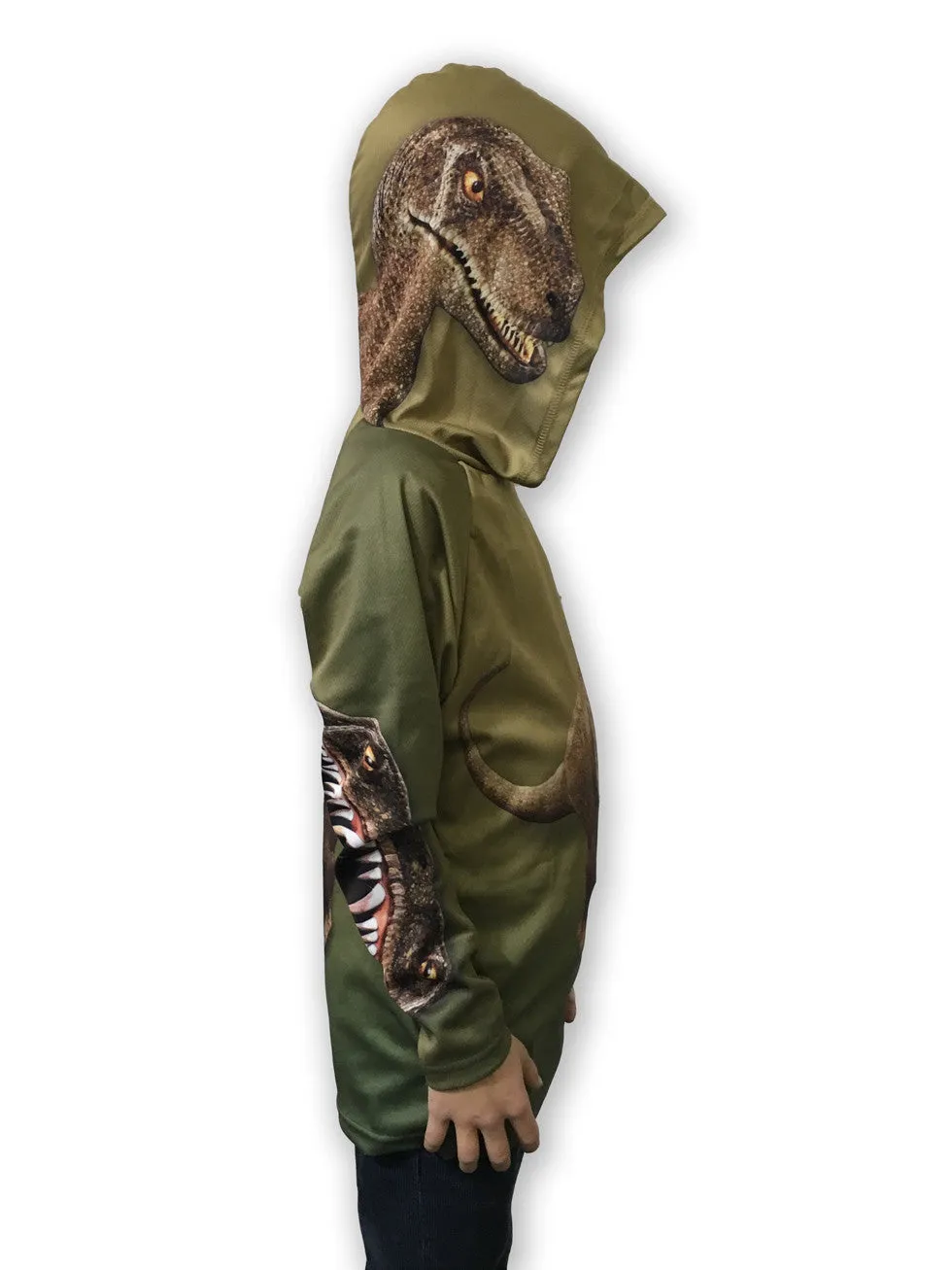 RAPTOR Dino 3D Hoodie Sport Shirt by MOUTHMAN®
