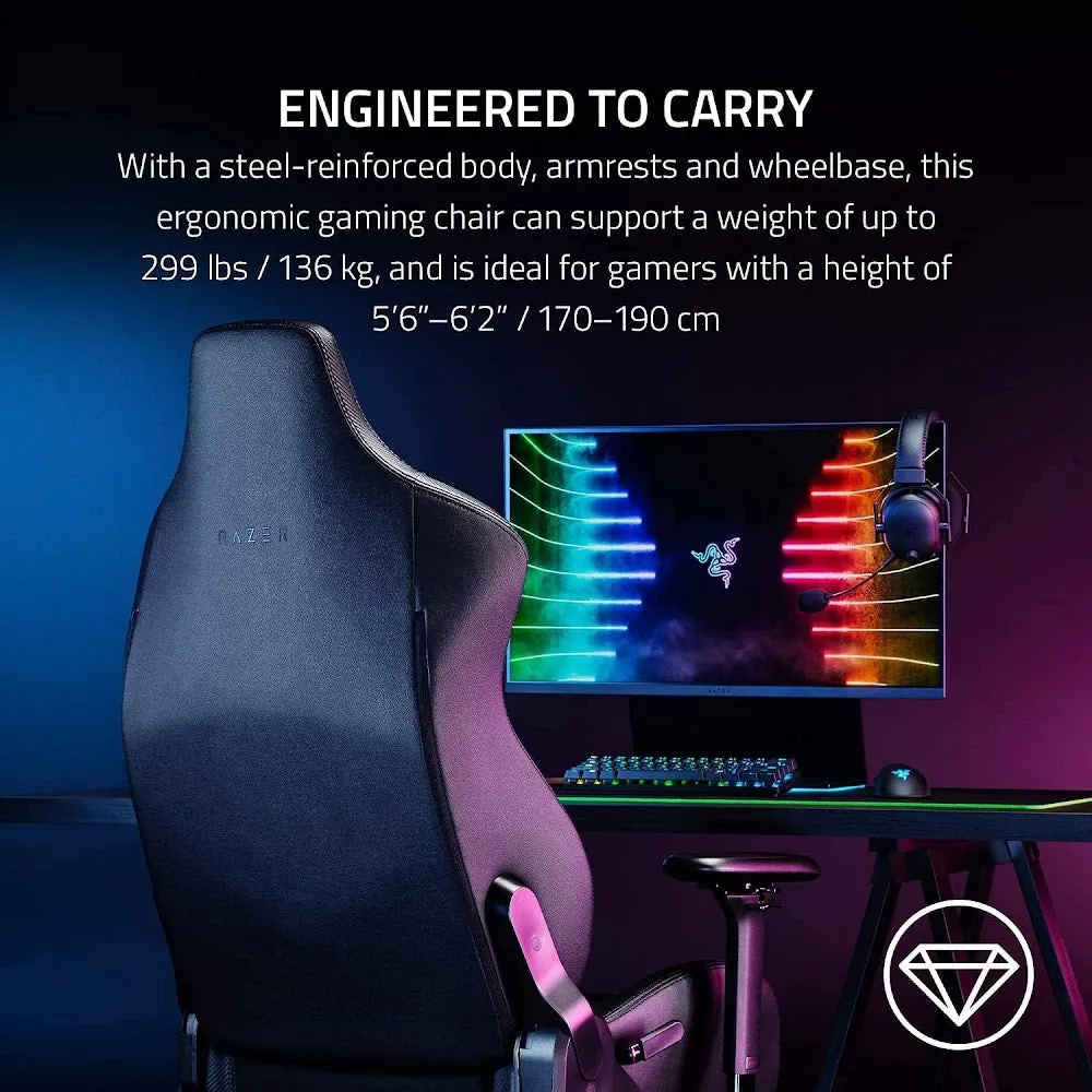 Razer Iskur - Gaming Chair With Built-In Lumbar Support