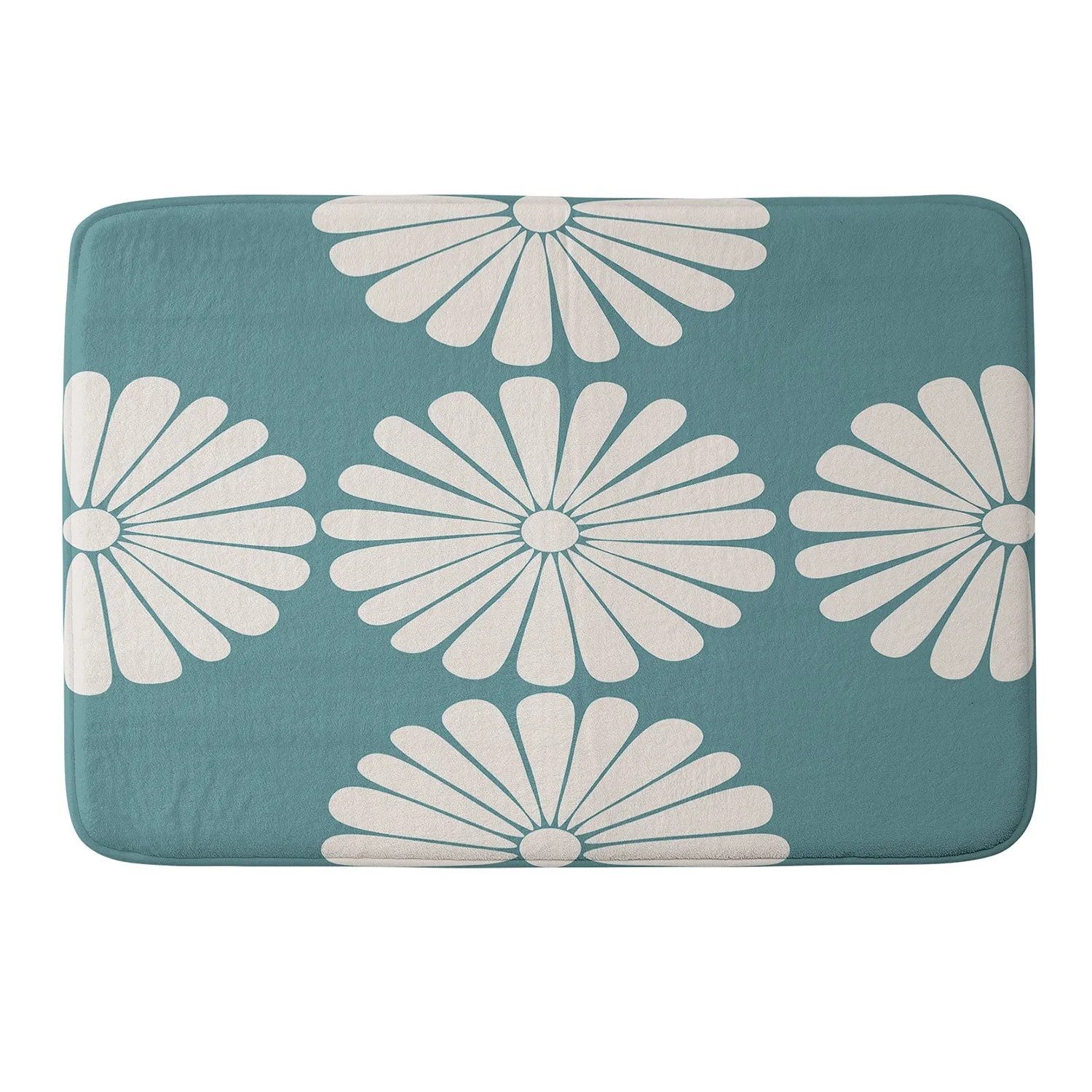 RETRO DAISY XXIII MEMORY FOAM BATH MAT