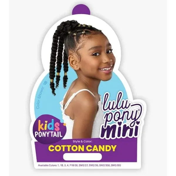 Sensationnel Synthetic Lulu Pony - MINI COTTON CANDY