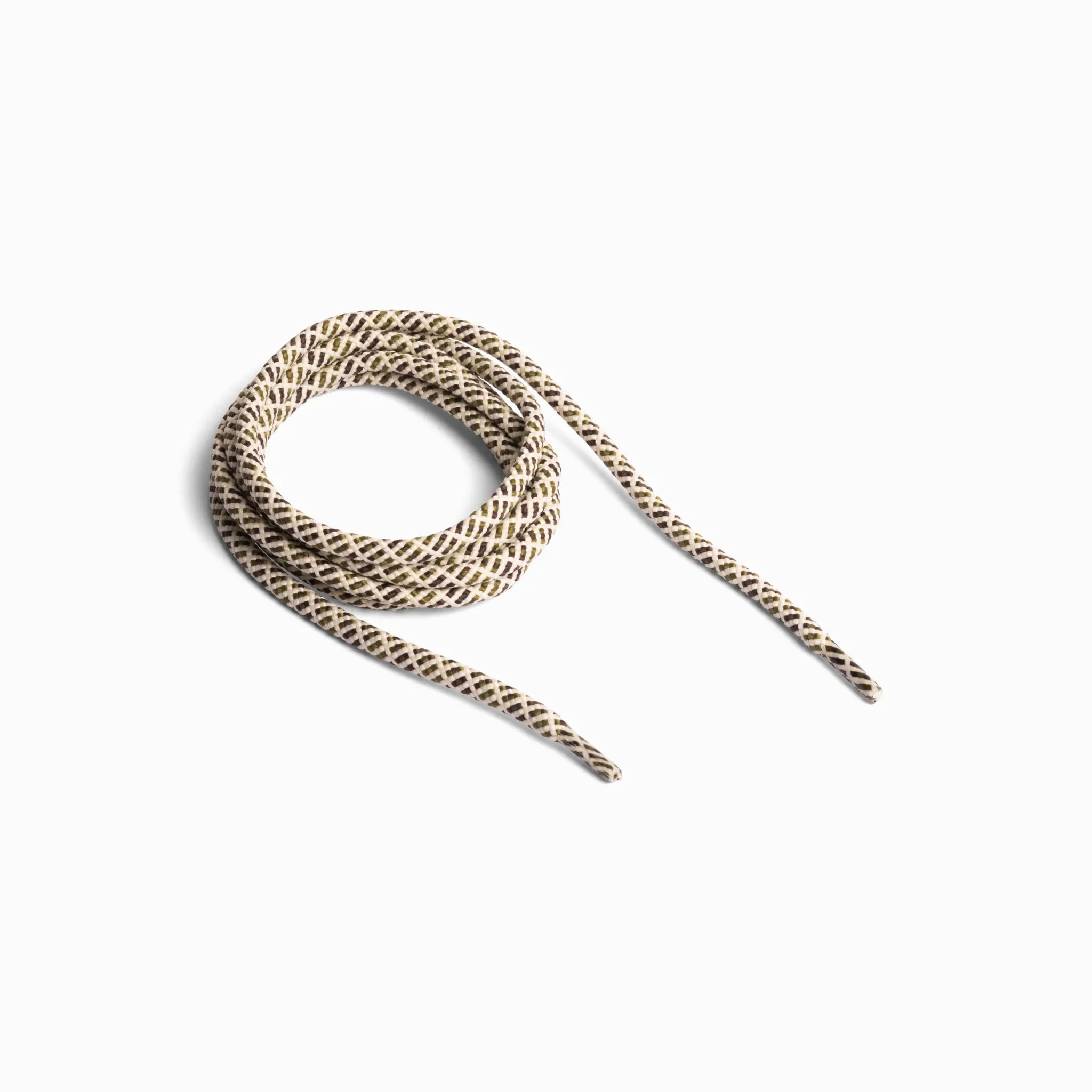 Shoe laces - Offwhite/green/brown