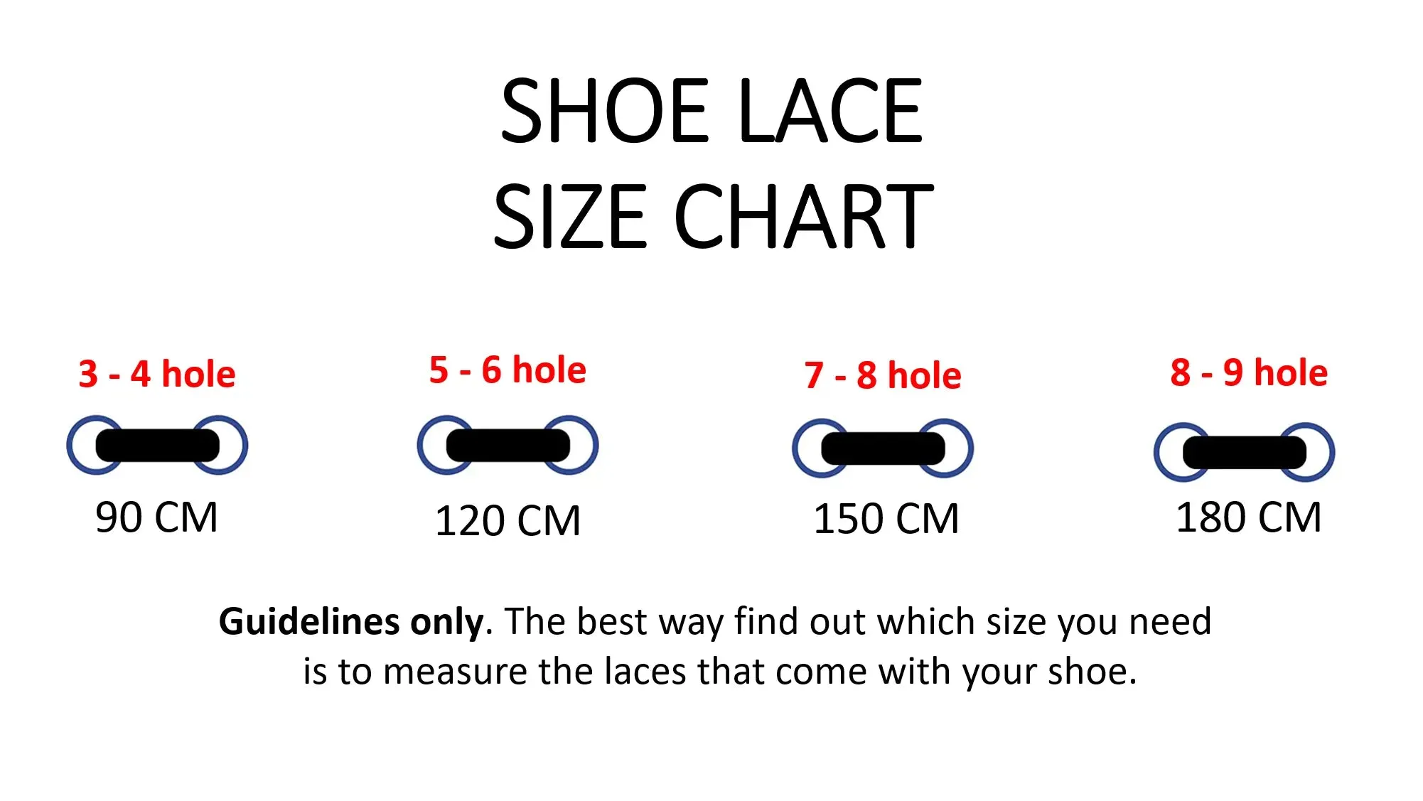 SHOESHINE Shoe Lace (1 Pair) 4mm Black with Single White Line Round Shoelace & Boot Laces