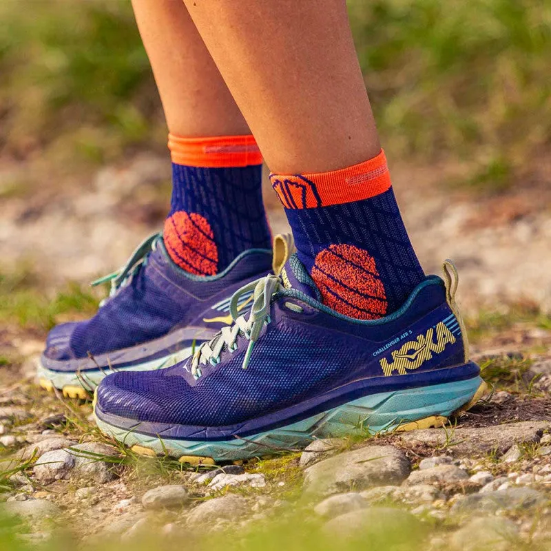Sidas Trail Protect Blue & Orange Trail Running Socks