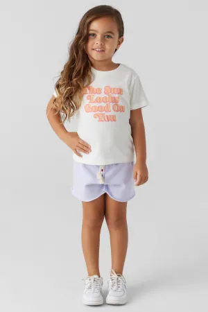 Sol Angeles Kid Marlow Tee White