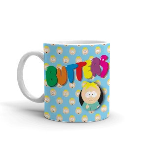 South Park Rainbow Butters White Mug