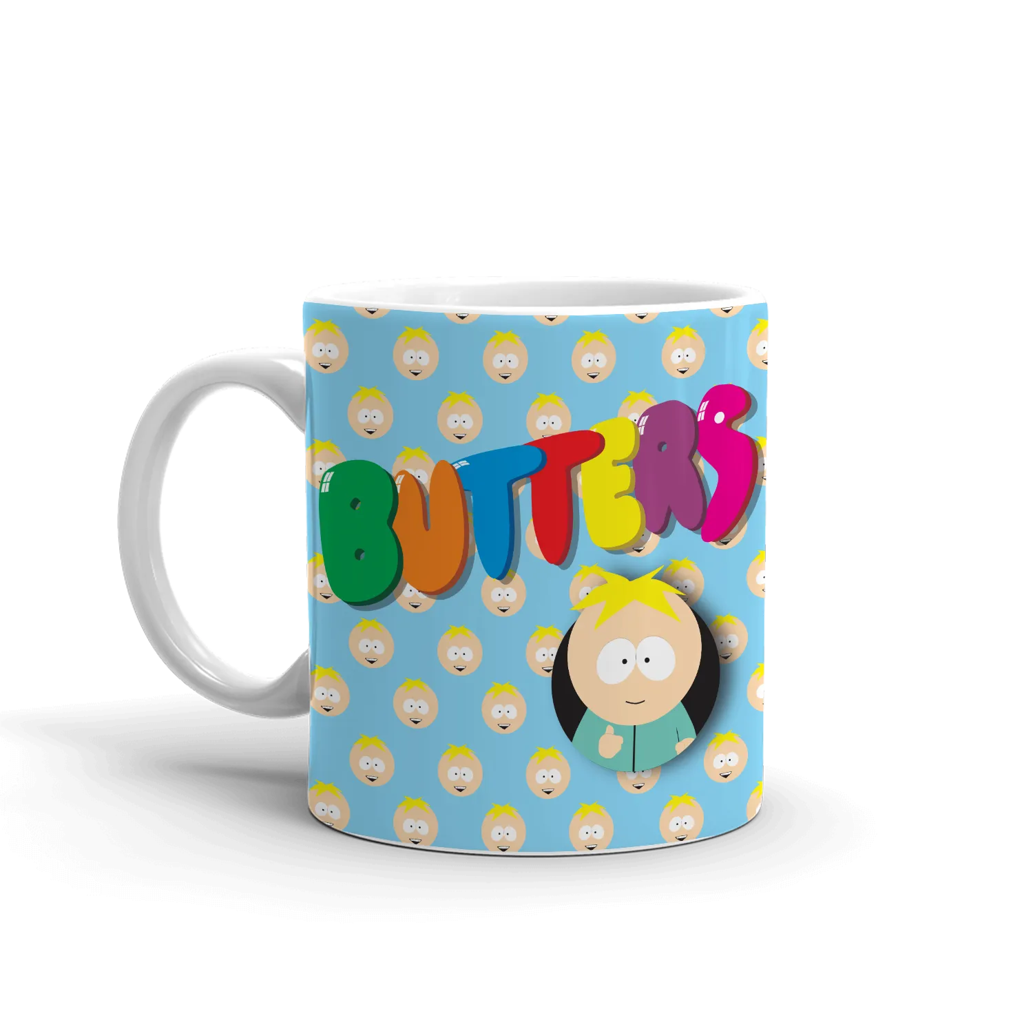 South Park Rainbow Butters White Mug