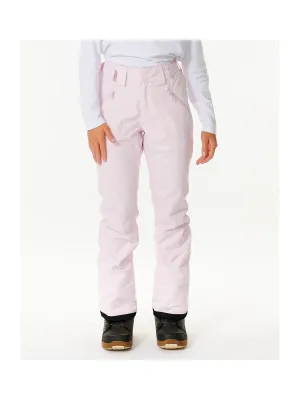 Spodnie narciarskie RIP CURL Rider High Waist Pant 10K/10K bordowy
