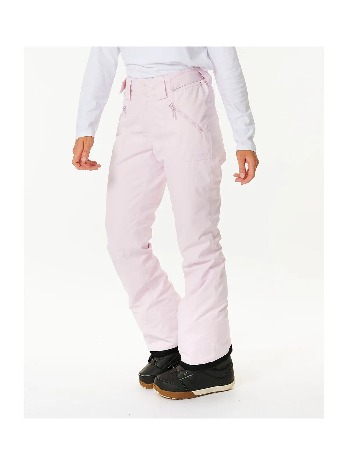 Spodnie narciarskie RIP CURL Rider High Waist Pant 10K/10K bordowy