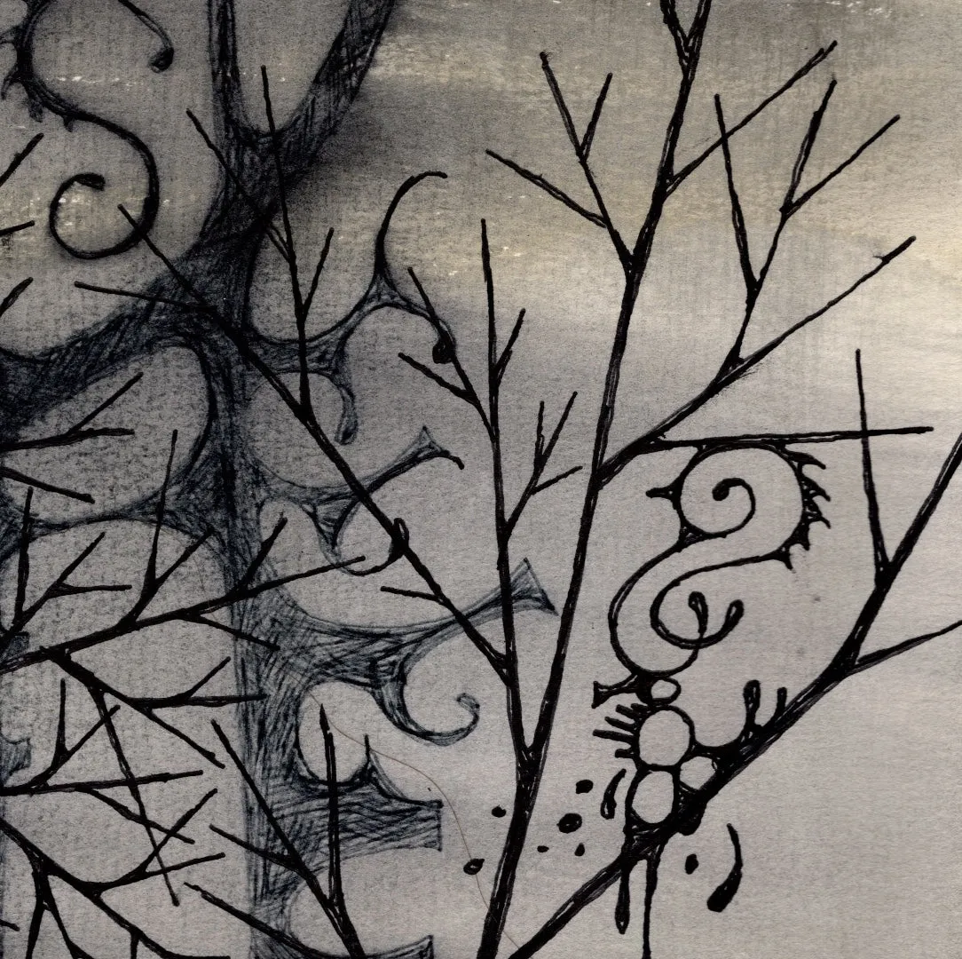 Spooky Tuesday  Original Painting by Nancy Tobin - Small Landscape Artwork