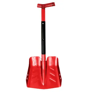 SPX Red Aluminum Snow Shovel