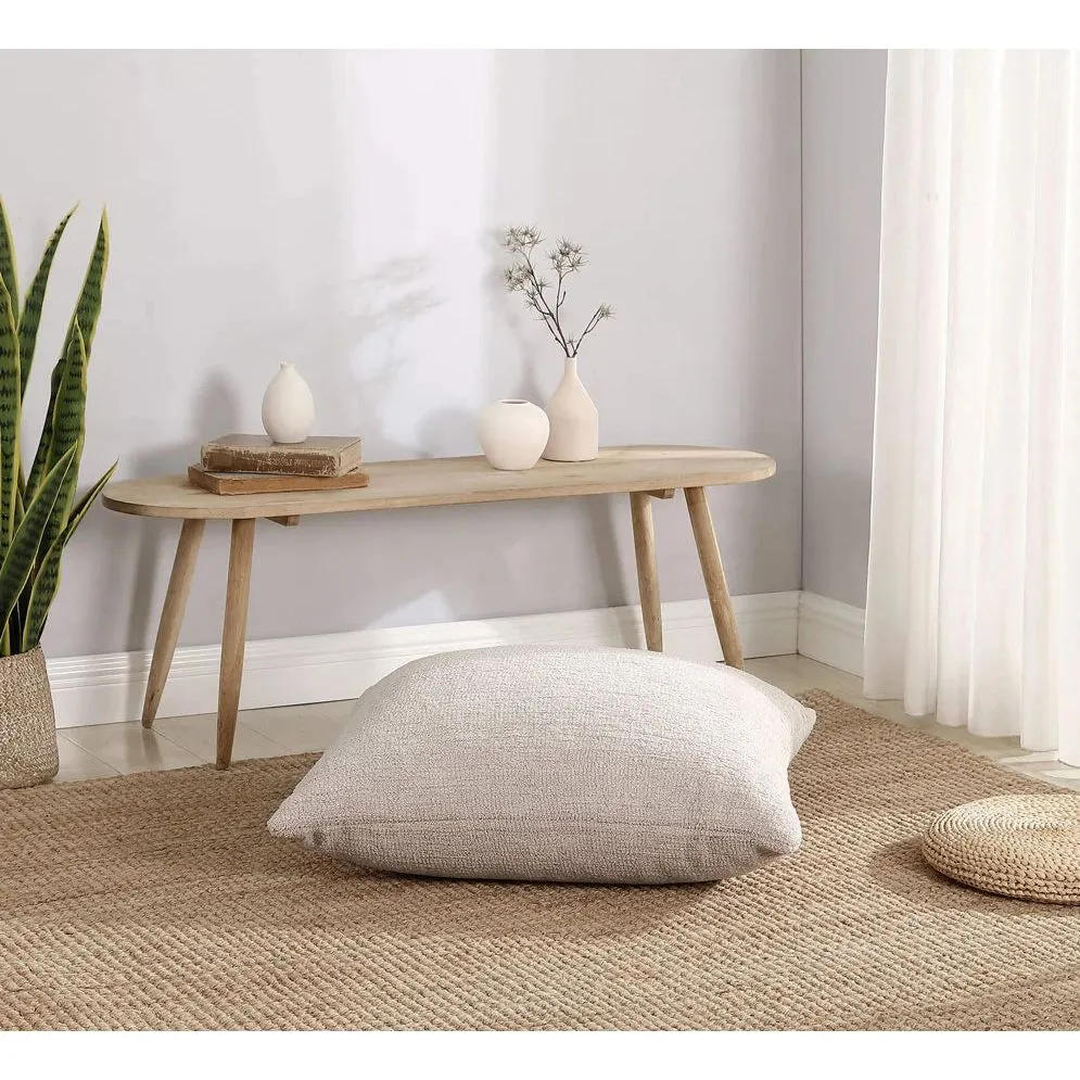 Sunday Citizen Taupe Snug Floor Pillow 30 x 30