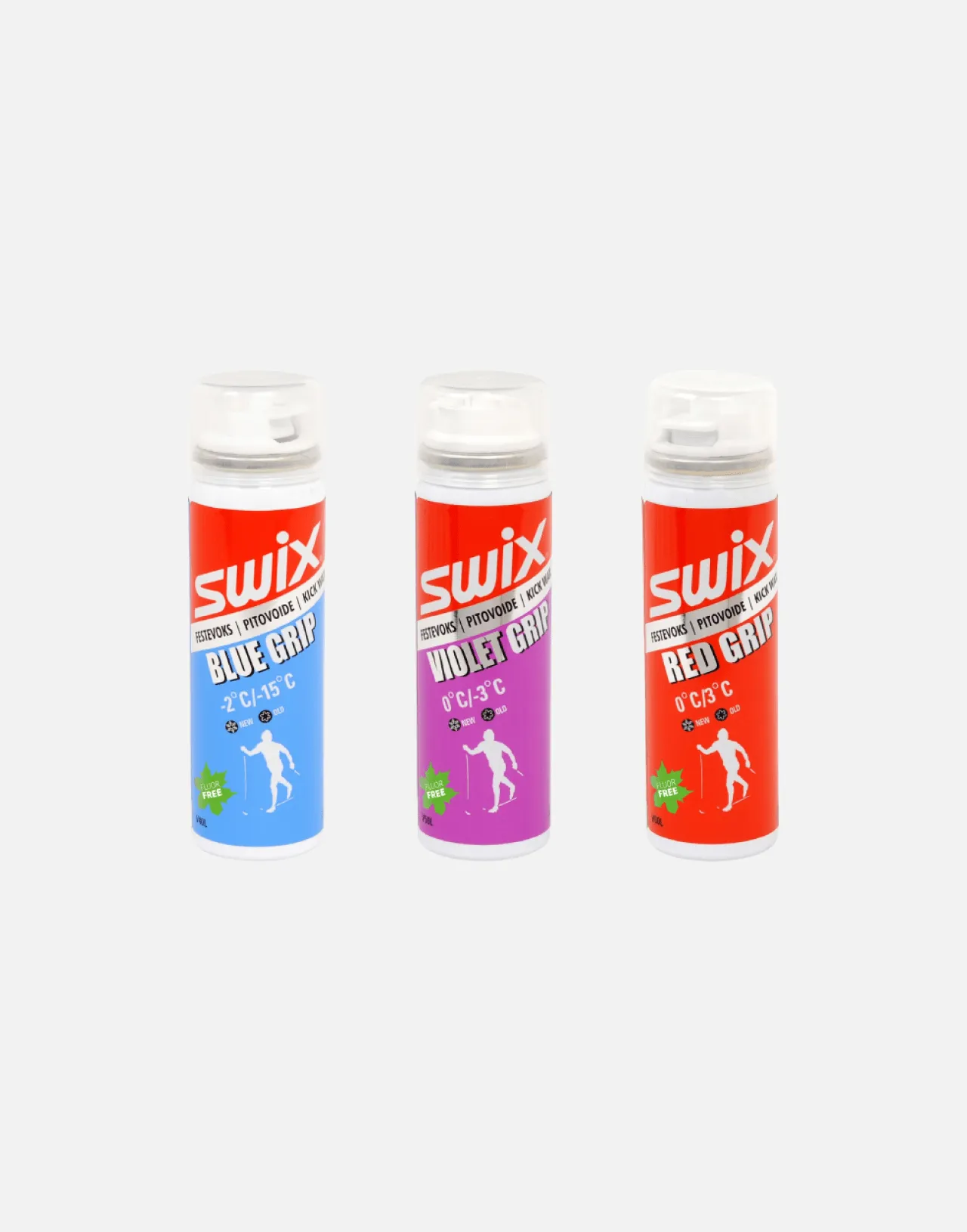 Swix Sprayklister, Klistervalla