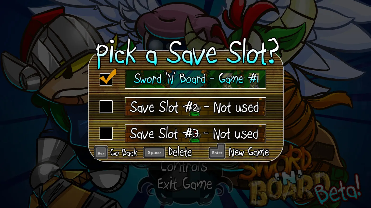 Sword 'N' Board (PC)