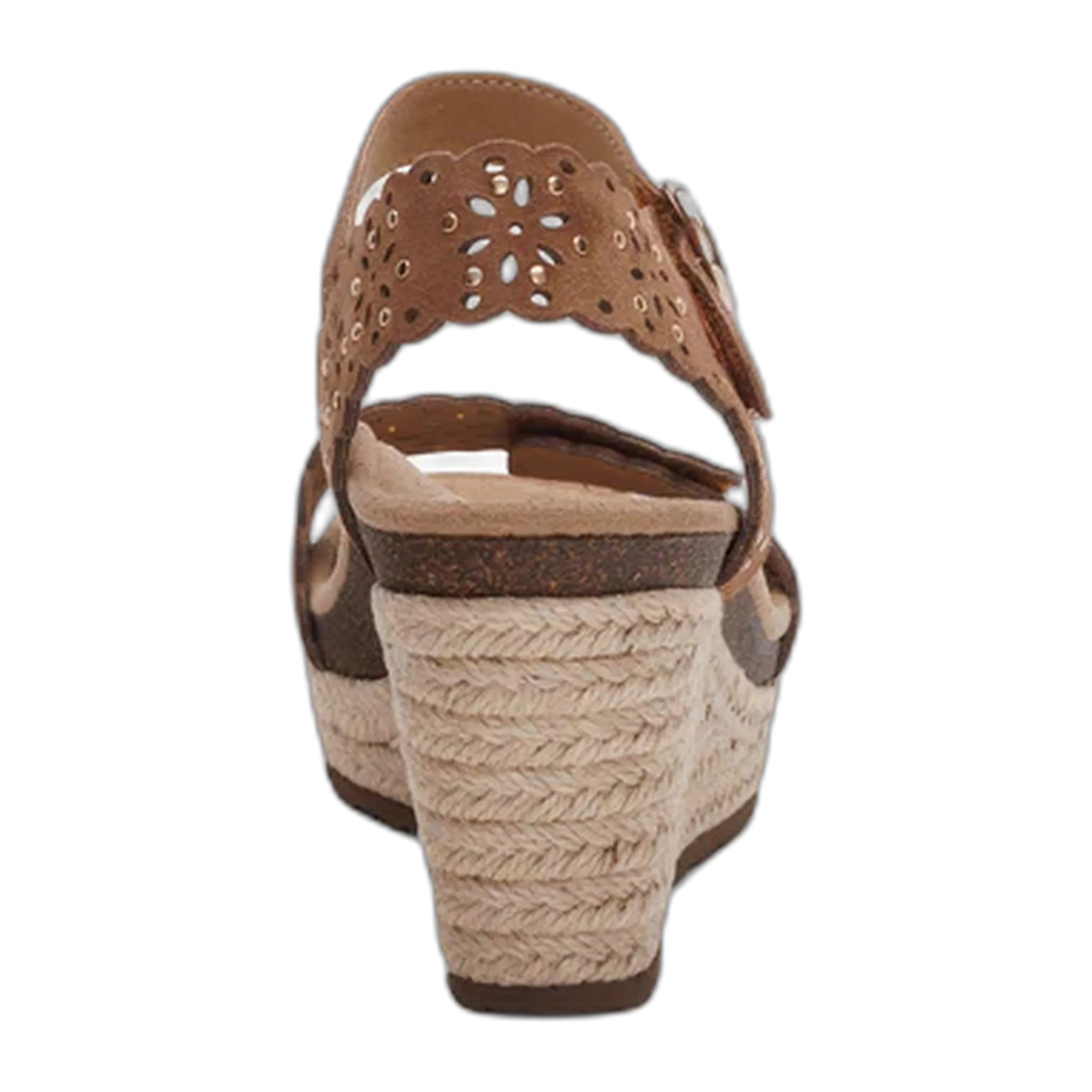 Sydney Quarter Strap Espadrille Wedge