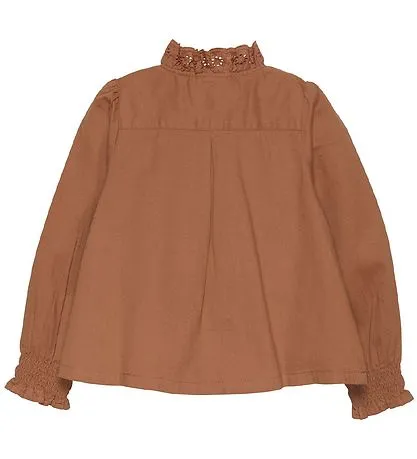 The Delani Long Sleeve Woven Blouse - KIDS