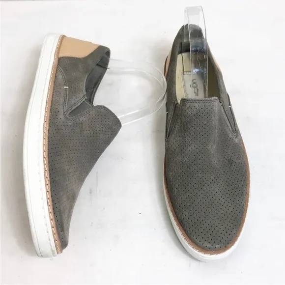 Ugg Adley Slip On Sneaker Gray Size 8.5