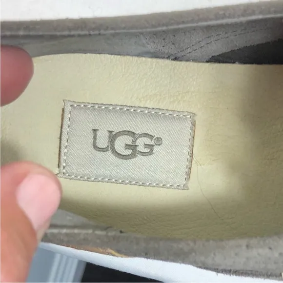 Ugg Adley Slip On Sneaker Gray Size 8.5