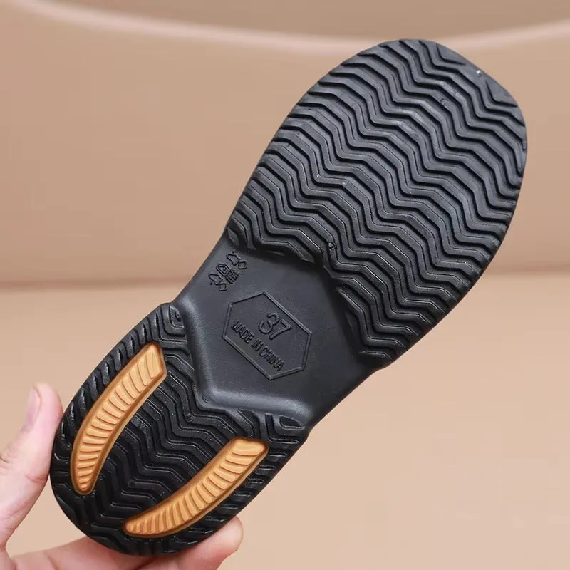 Unisex Rain Shoes Ankle Women Waterproof Shoes