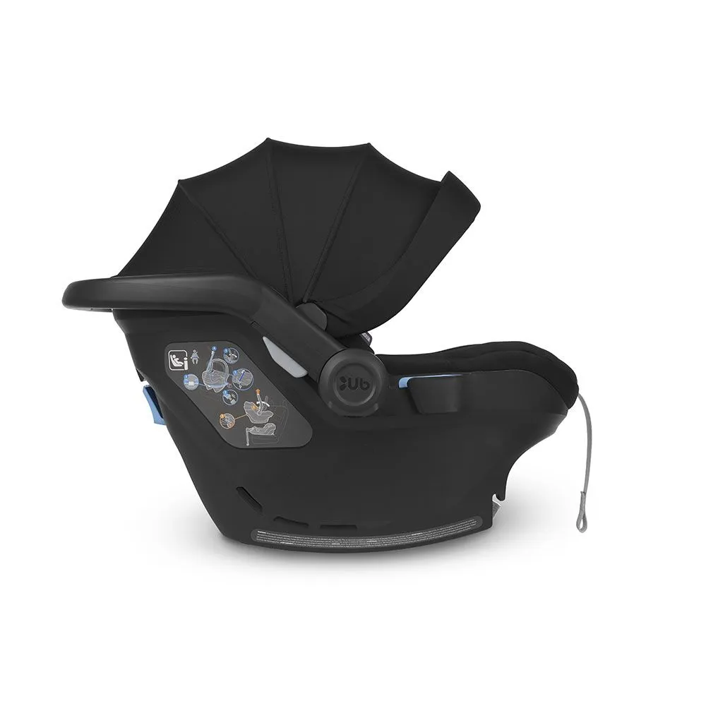 UPPAbaby Mesa i-Size Infant Car Seat - Jake (Black) - with FREE Isofix Base