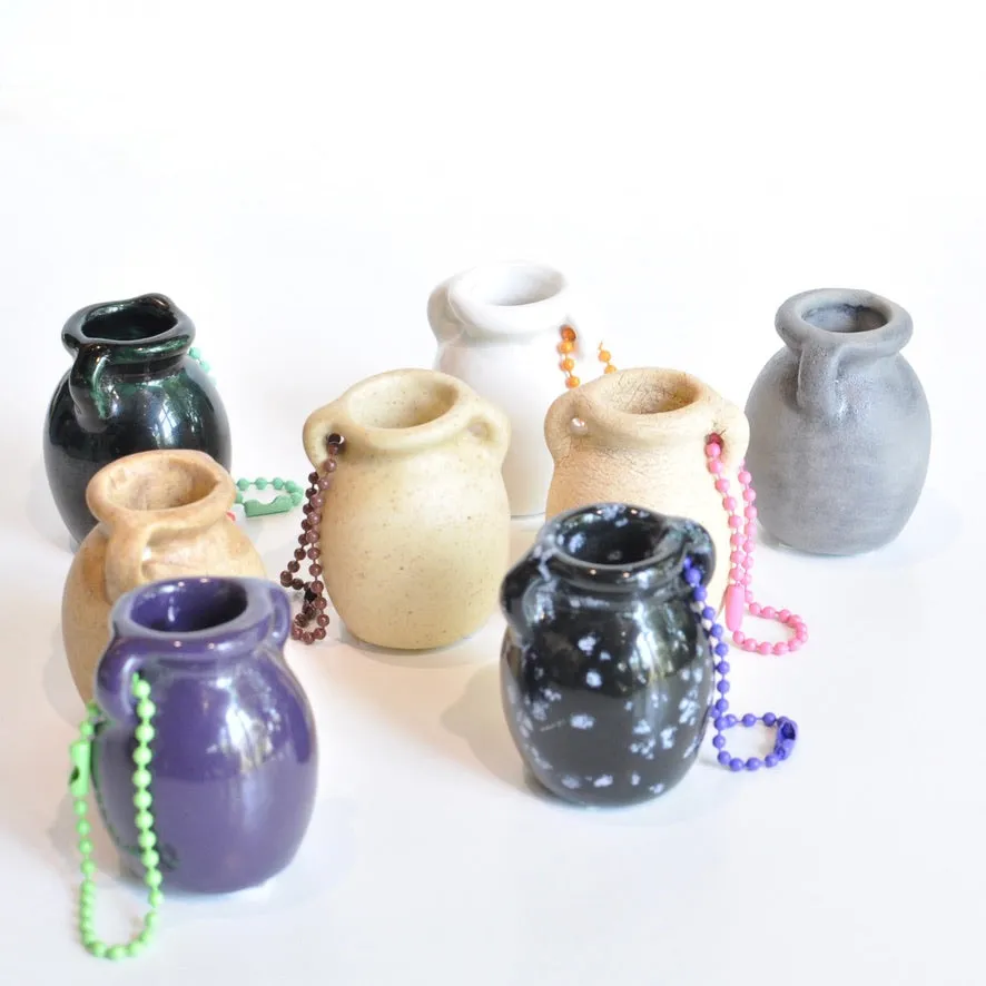 Vintage Ceramic Western Ornaments - MW Pottery