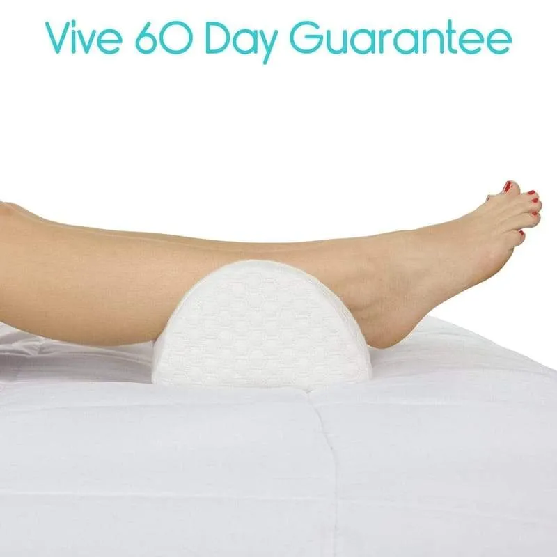 Vive Health Xtra-Comfort Half Moon Bolster Pillow