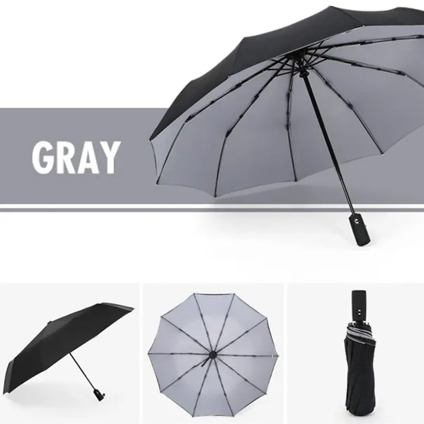 Windproof Double Layer Fully Automatic Resistant Umbrella
