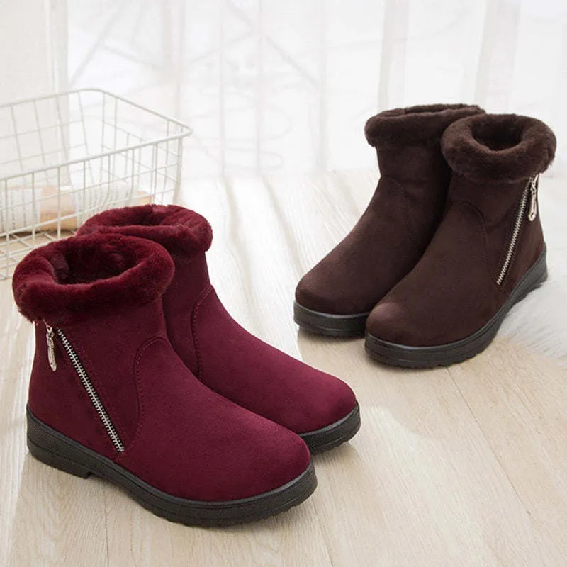 Winter High Snow Boots Women's Wild Warm