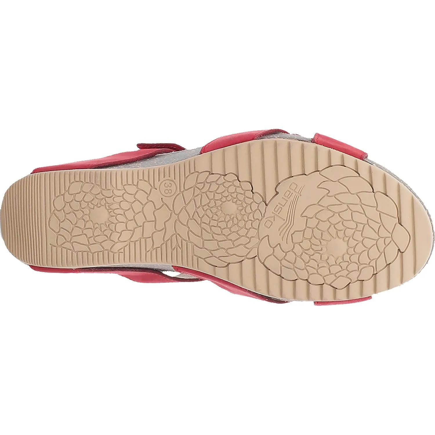 Women's Dansko Susie Red Milled Nubuck