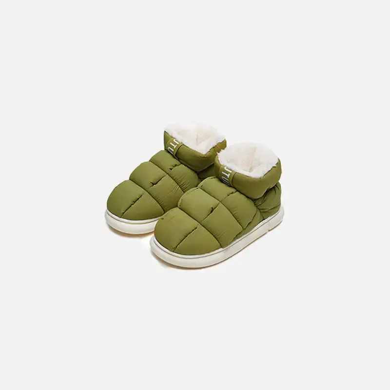 Y2K Ankle Snow Boots for Stylish Winter Warmth