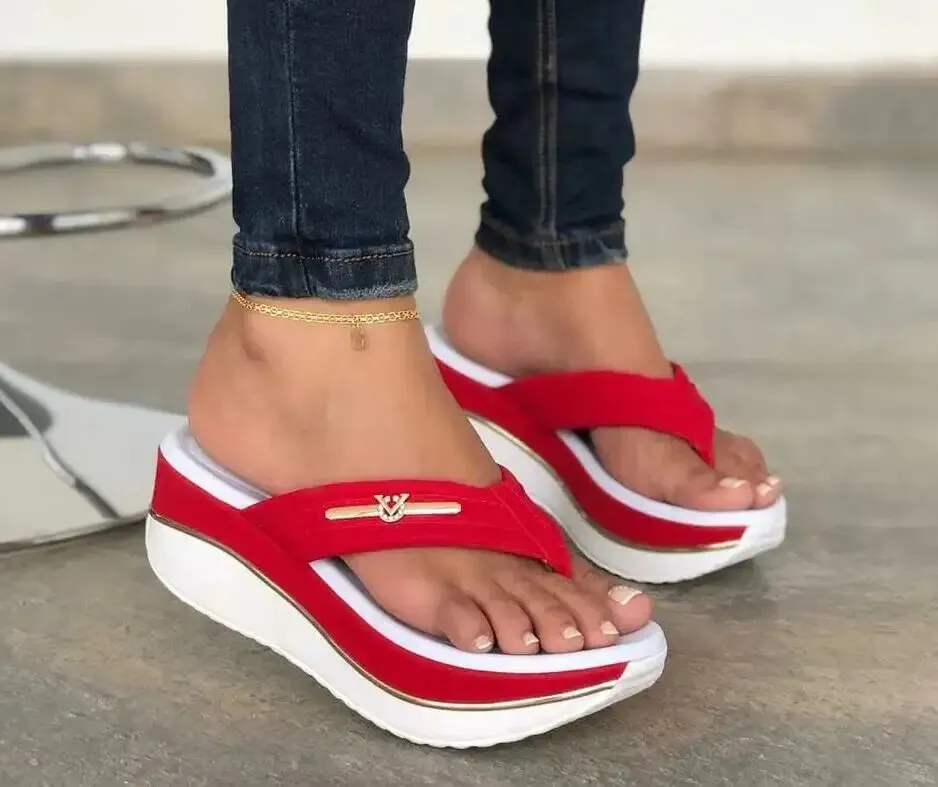 Yara® | Stylish chunky wedge heel sandals for women
