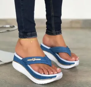 Yara® | Stylish chunky wedge heel sandals for women