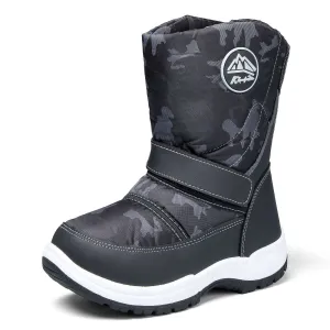 Zipper Camouflage Outdoor Waterproof Snow Boots
